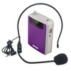 Amplificador de voz portátil Rolton K300 compatible con radio FM / MP3 (púrpura)