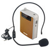 Amplificador de voz portátil Rolton K300 compatible con radio FM / MP3 (naranja)
