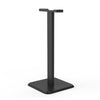 Soporte para auriculares Aleación de aluminio Café Internet Computadora Soporte para auriculares Gancho de suspensión Estante de exhibición (Z2 Negro)
