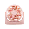 Mini ventilador USB silencioso para dormitorio de estudiantes de oficina JD-Q1 (rosa)