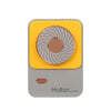 SHC-S03 USB Desktop Sin hojas Deportes al aire libre Ventilador de cuello colgante perezoso portátil, Color: Amarillo
