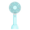 Mini ventilador silencioso de mano portátil de escritorio, color: X1 azul