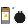 2 PCS HYC-05 Dispositivo anti-perdida Bluetooth redondo Tecla de teléfono móvil Alarma de búsqueda de objetos bidireccional (Negro)