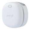 Lazy Hanging Neck Ventilador pequeño USB recargable Mini ventilador portátil sin hojas (blanco)