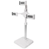 Ajuste telescópico Frame en vivo Tableta de escritorio Soporte de teléfono móvil, especificación: K06 Three-asiento (blanco)