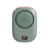 DQ203 Fan de cuello colgante perezoso USB Mini Desktop Fan de viento grande (verde)
