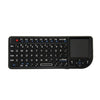 A8 Mini Mouse Wireless Wireless y Teclado con Teclado Touchpad Laser, Color: Inglés White Lightlight