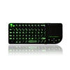 A8 Mini Mouse y teclado inalámbrico con teclado Touchpad Laser, Color: Inglés Colorful Lightlight