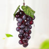 4 Manojos 36 Uvas Púrpuras Simulación Fruta Simulación De Uvc PVC Con Crema Lave Shoot Spots