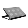 NUOXI X8 Aleación de aluminio Notiadora Radiador Computadora Multi-File Ajuste Soporte (Negro)
