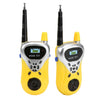 1 par de llamadas inalámbricas inteligentes walkie-talkie diálogo remoto para niños juguetes interactivos (amarillo)