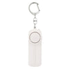 AF-9400 130dB Alarma personal Pull Ring Mujer Autodefensa Llavero Alarma (Blanco)