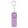 AF-9400 130dB Alarma personal Pull Ring Mujer Autodefensa Llavero Alarma (Púrpura)