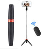 Y9 Bluetooth Selfie Stick Integrado Video Transmisión Trípode Selfie Stick (Negro)