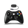 Controlador de juegos inalámbrico 2.4G para Xbox 360 (Negro)
