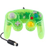 5 PCSsolo puntovibranteWired ControllerControlador de juegopara NintendoNGC(agua verde)