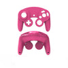 2 PCS juego Single Point Mango Shell Reemplazo SHELL HANDLE PIEZAS DE REPARACIÓN PARA NINTENDO NGC (Rosa)