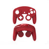 2 PCS juego Single Point Mango Shell Reemplazo SHELL HANDLE PIEZAS DE REPARACIÓN PARA NINTENDO NGC (ROJO)