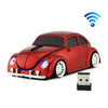 CM0010B 1200 DPI 3-Keys Forma de coche Ratón inalámbrico (rojo)