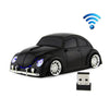 CM0010B 1200 DPI 3-Keys Forma de coche Ratón inalámbrico (negro)