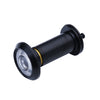 2 PCS Puerta de seguridad Cat Eye HD Lente de vidrio 200 grados Puerta anti-Tiny Tiny Ojo de la puerta, Especificación: 16mm negro