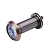 2 PCS Puerta de seguridad Cat Eye HD Lente de vidrio 200 grados Puerta Anti-Tiny Tiny Ojo de la Puerta, Especificación: 16mm Red Bronce