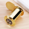 2 PCS Puerta de seguridad Cat Eye HD Lente de vidrio 200 grados Puerta de Puerta Anti-Tiny Tiny Ojo, Especificación: 26mm Gold