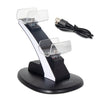 OIVO IV-P5234 Avión de gamepad Cargador de dos plazas para PS5 (Negro)