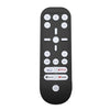 2 PCS Tapa protectora de silicona de control remoto es adecuado para el control remoto de medios PS5 (negro)