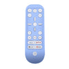 2 PCS Tapa protectora de silicona de control remoto es adecuado para el control remoto de medios PS5 (azul luminoso)