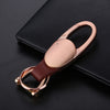Jobon ZB-167A Llavero de Coche Horseshoe Men Metal Cintura Colgante Llavero (Dorado)