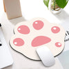 3 PCS XH12 Gatos Glaw Historieta linda Alfombrilla De Ratón, Tamaño: 280 x 250 x 3 mm (blanco)