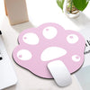 3 PCS XH12 Gatos Glaw Historieta linda Alfombrilla De Ratón, Tamaño: 280 x 250 x 3 mm (Pink Purple)