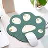 3 PCS XH12 Gatos Glaw Historieta linda Alfombrilla De Ratón, Tamaño: 280 x 250 x 3 mm (verde)