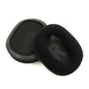 1 pares adecuados para la caja protectora de esponja de auriculares Logitech GPROX (franela negra)