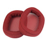 2 unids Adecuado para Logitech G433 G PRO Cubierta de auriculares cubierta de esponja Orejeras (cuadrícula roja)