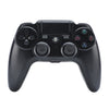 ZR486 Controlador de juego inalámbrico para PS4, Color del producto: Negro