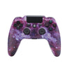 ZR486 Controlador de juego inalámbrico para PS4, Color del producto: Cielo estrellado púrpura
