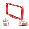 Buceo DUAL Handheld Soporte Sartelizador Estabilizador de extensión Teléfono Abrazadera Cámara de cámaras Caja bajo el agua para GoPro Hero9 / 8/7, Color: Rojo