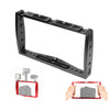 Buceo DUAL Handheld Grip Strabilizer Extensión de la extensión Teléfono de la cámaras de la cámaras de la cámaras de la caja de la caja debajo del estuche submarino para GoPro Hero9 / 8/7, Color: Negro
