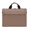 Bolsa portátil del cuaderno Multifuncional impermeable y resistente al desgaste de una sola bolsa de computadora, tamaño: 13 pulgadas (marrón)