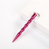 10 PCS Outdoor Anti-Wolf Supplies Equipment Pen Stick con llavero (rojo)