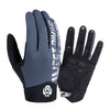 Biking West CIKING YP0211214 Absorción de descargas de descarga de descarga antideslizante Guantes de pantalla táctil antideslizantes Guantes de deportes de ciclismo, Tamaño: L (gris)