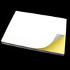 100 hojas A4 Impresión no adhesiva Papel en blanco Escritura con láser adhesivo Inkjet Etiqueta de impresión Papel de etiqueta (brillante)