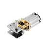 GW12N20 Gusano engranaje Motor de baja velocidad Ultra Mini Motor auto-bloqueo de apagado para robot de automóvil inteligente (12V 60RPM)