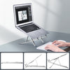 OATSBASF Z02 Laptop que aumenta el soporte de enfriamiento de la aleación de aluminio Soporte ajustable (plata)