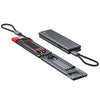 OATSBASF 03083 Micro multifunción portátil Micro USB + USB-C / Tipo-C + 8 Pin 3 en 1 Cable de carga (gris)