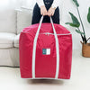 Weekeight 2 PCS Ropa Edredón Bolsa de almacenamiento Movimiento para el hogar Organizador de equipaje Bolsa, Color: Vino rojo grande