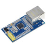 HW-243 W5500 Ethernet Network Module Hardware TCP / IP 51 / STM32 Programa de un solo chip
