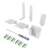 JYS P5125 Auricular / mango / gancho de pared de control remoto para PS5 / PS4 / XBOX / Switch (blanco)